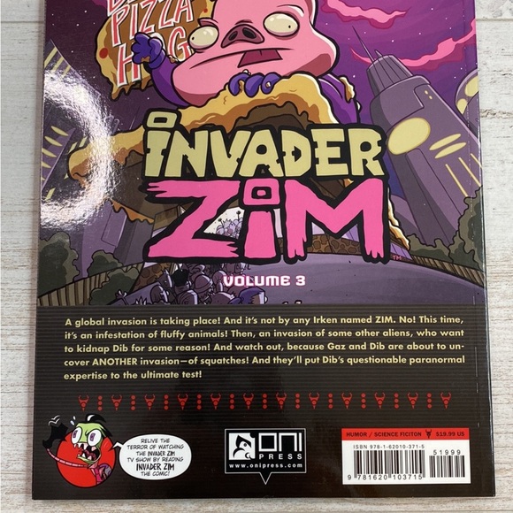 Invader Zim Volume 3 Comic Book - Picture 7 of 7